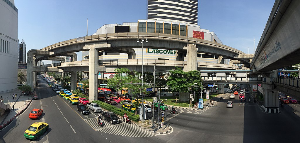 Pathum Wan District in Bangkok