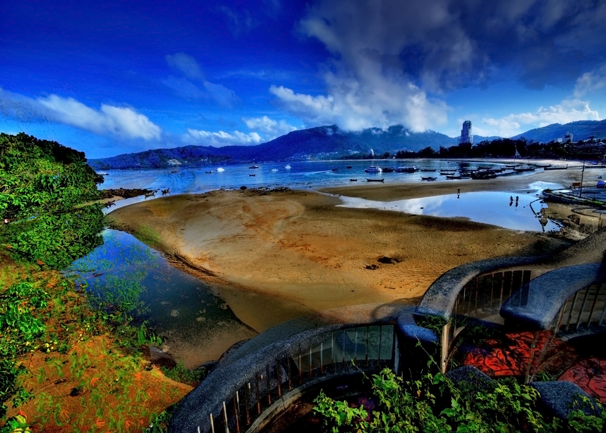 View of Patong Beach in Phuket