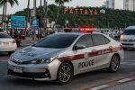 Toyota Police Car in Pattaya.