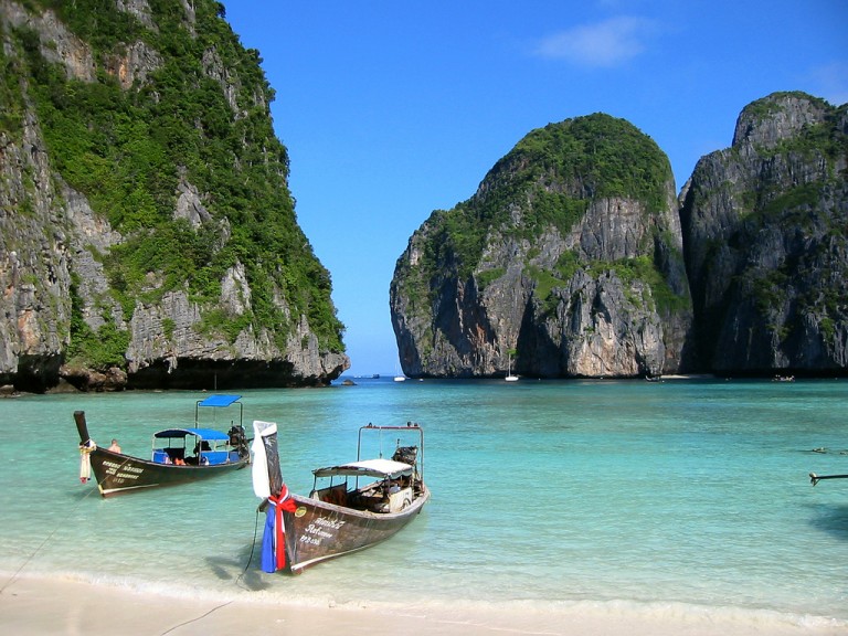 Maya Bay in Koh Phi Phi Leh, Krabi.