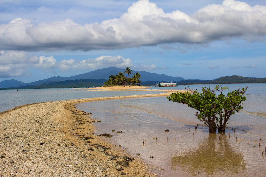 Barlas Island in Honda Bay, Philippines