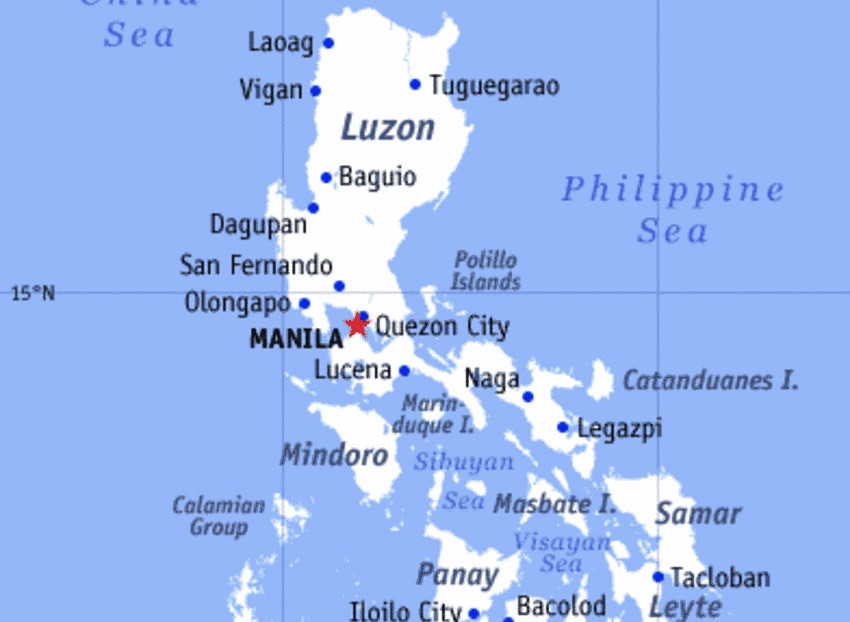 Map of Philippines