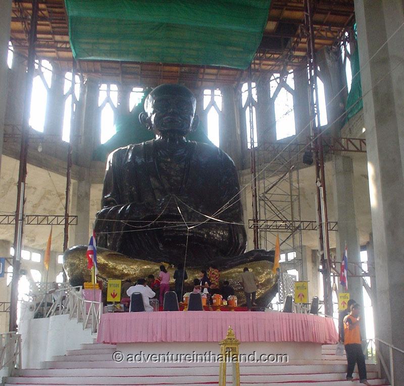 Phra Luang Phor Toh temple in Korat under construction