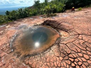 'Naga Eye' in Phu Langka National Park in Bueng Khong Long district of Bueng Kan.