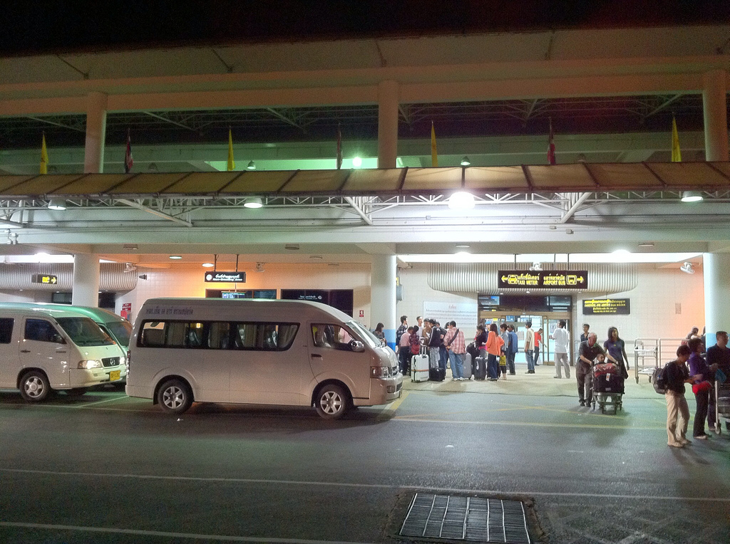Phuket International Airport (HKT) entrance