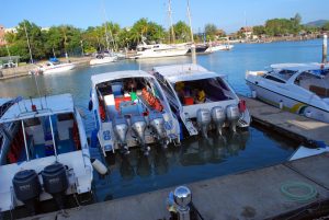 Speedboats in a pier, Phuket