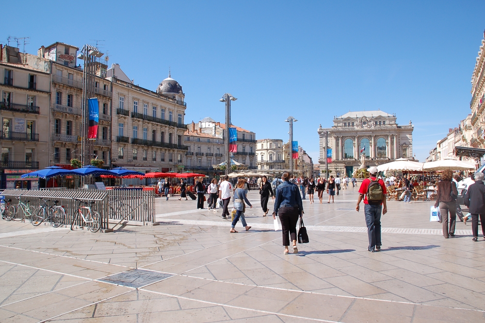 Opera Comédie in Montpellier, Languedoc-Roussillon, France