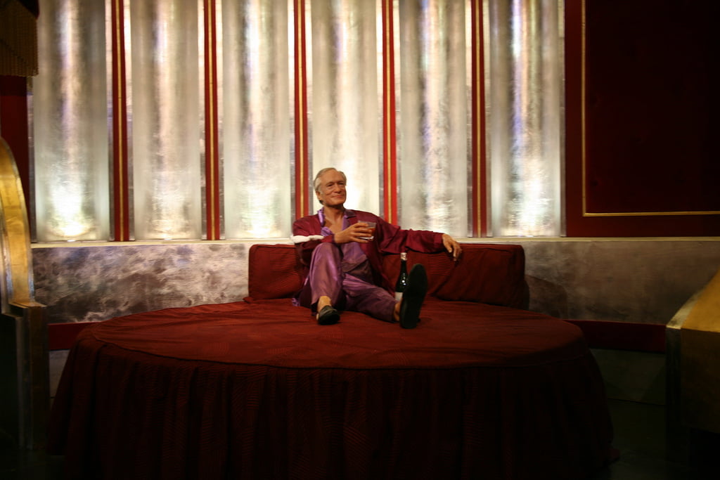 Playboy founder Hugh Hefner