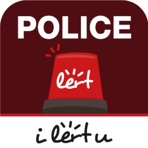 Thai Tourist Police "i lert u" app for Android and iPhone.