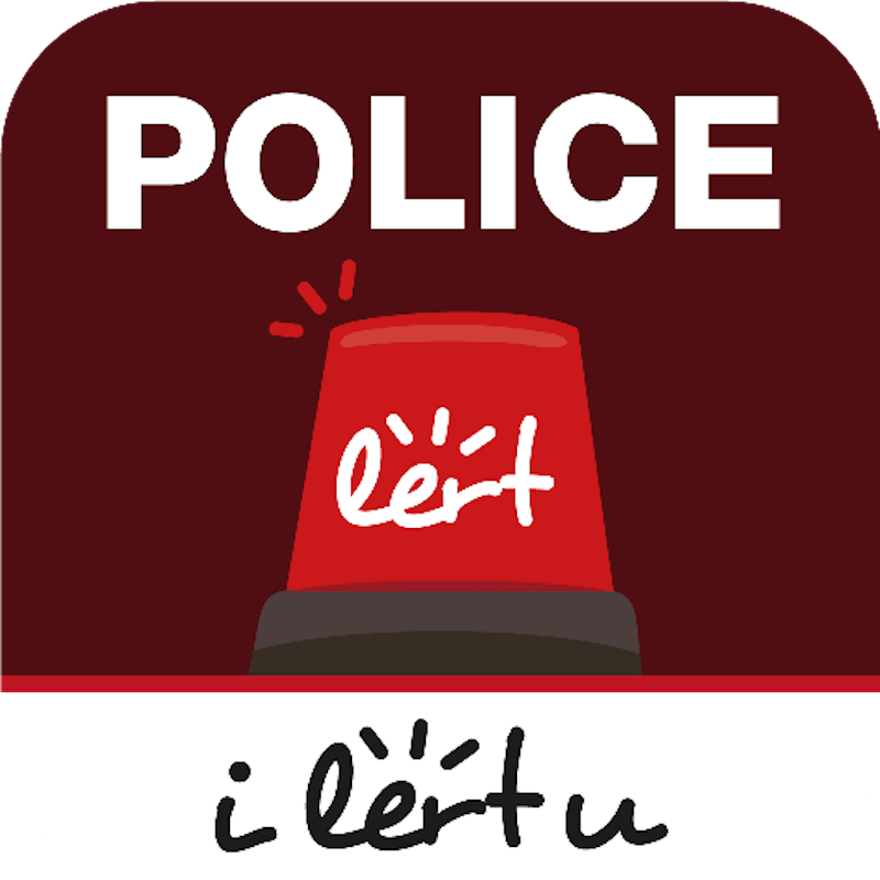 Thai Tourist Police "i lert u" app for Android and iPhone.