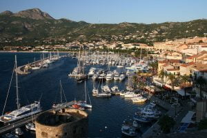 Port Calvi in Corsica, France