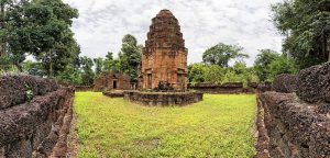 Prasat Ta Muen Toch temple in Surin, Thailand.