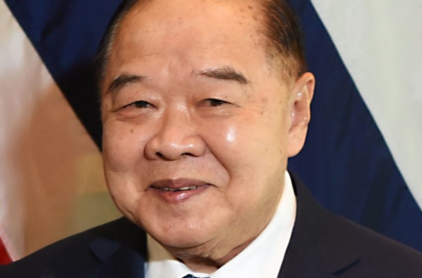 Deputy Prime Minister Gen. Prawit Wongsuwan in 2018