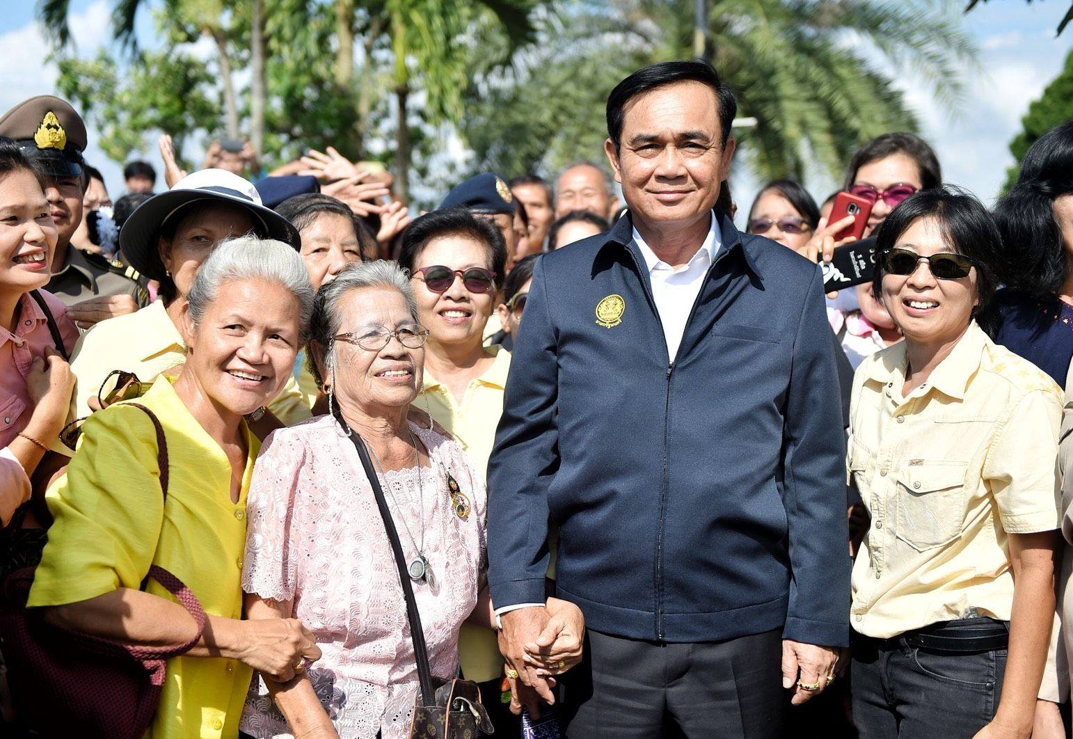 Prime Minister of Thailand Prayut Chan-ocha during a visit
