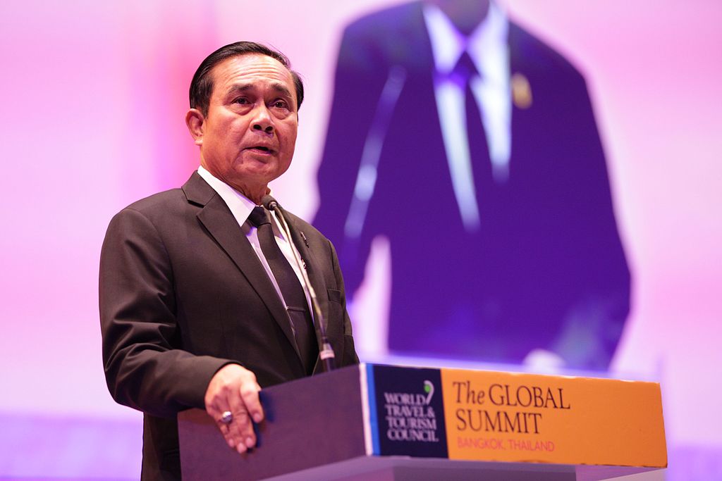 Prayut Chan-o-cha during the WTTC Global Summit 2017