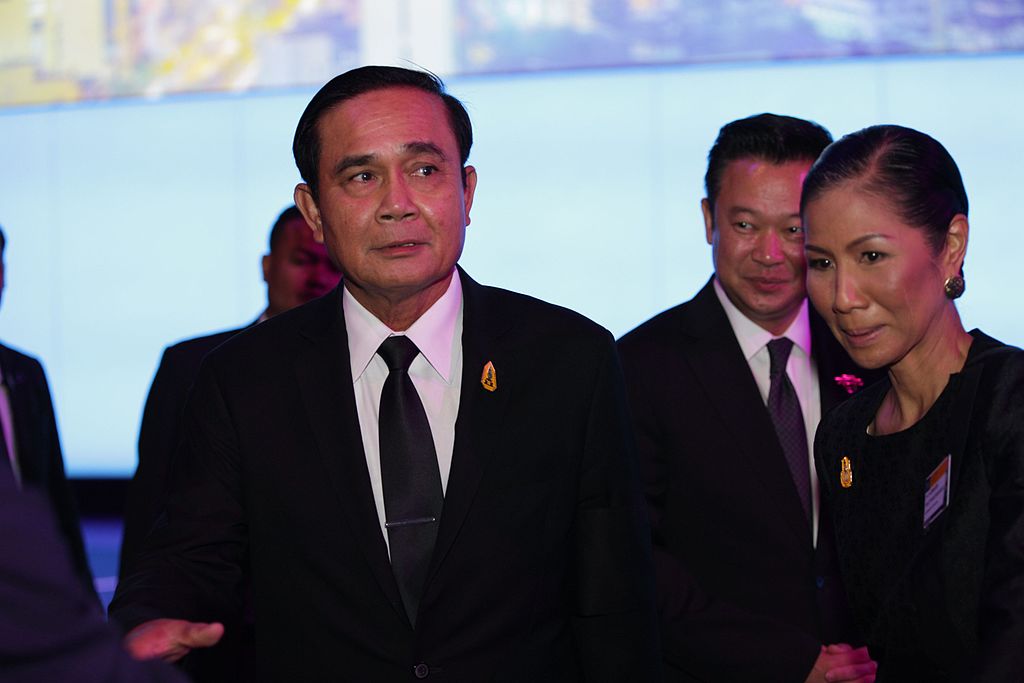 Prayut Chan-o-cha & H.E. Kobkarn Wattanavrangkul, Minister of Tourism & Sports