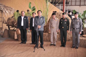 Prayut Chan-ocha and government members