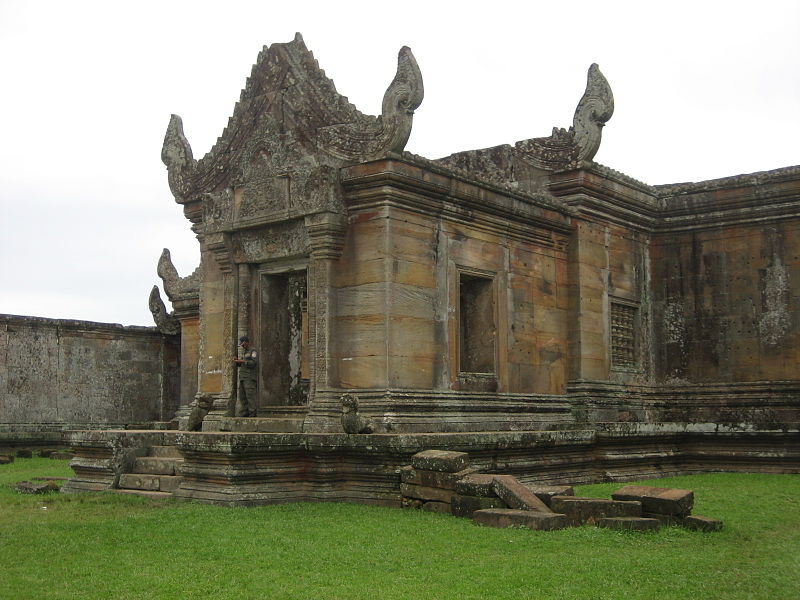 The Preah Vihear Temple, an ancient Hindu temple