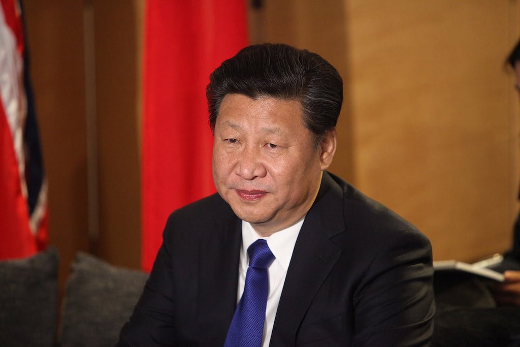 President of China Xi Jinping in London