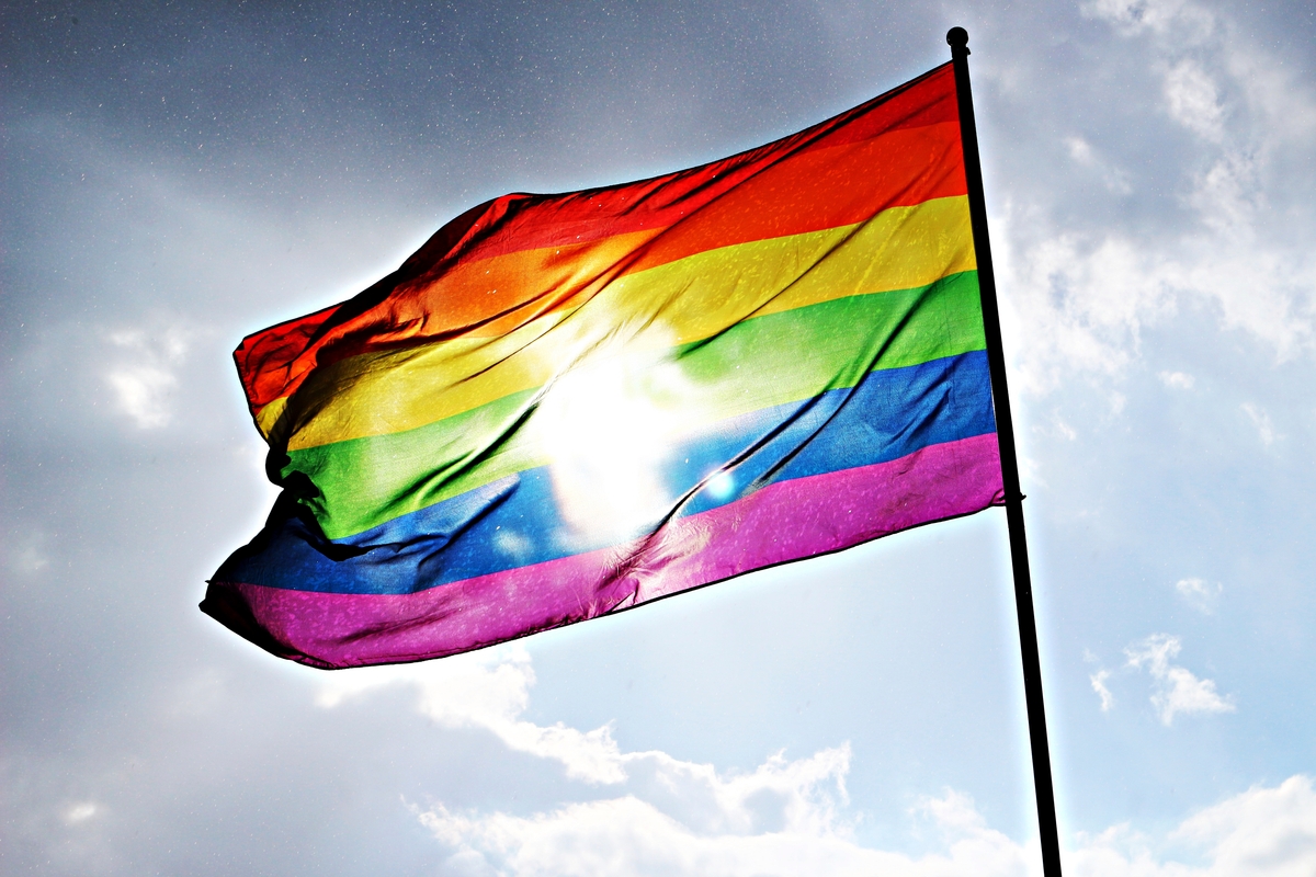 Pride flag, LGBTQ.