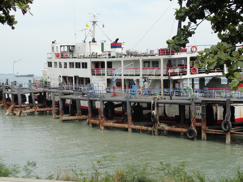 Raja Ferry at Don Sak Pier in Surat Thani
