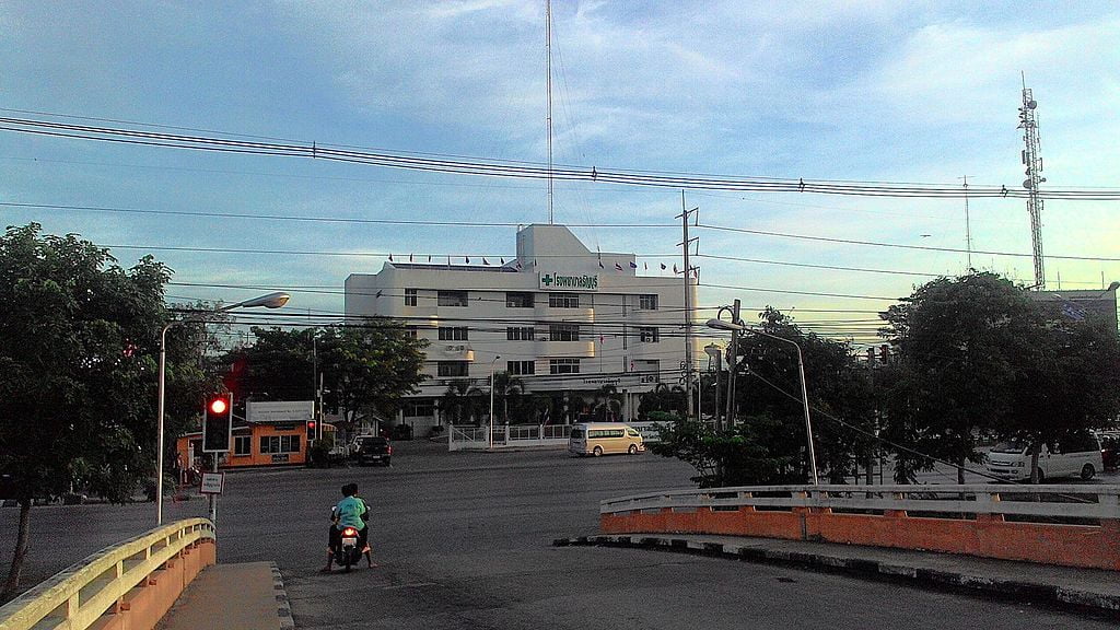 A hospital in Rangsit