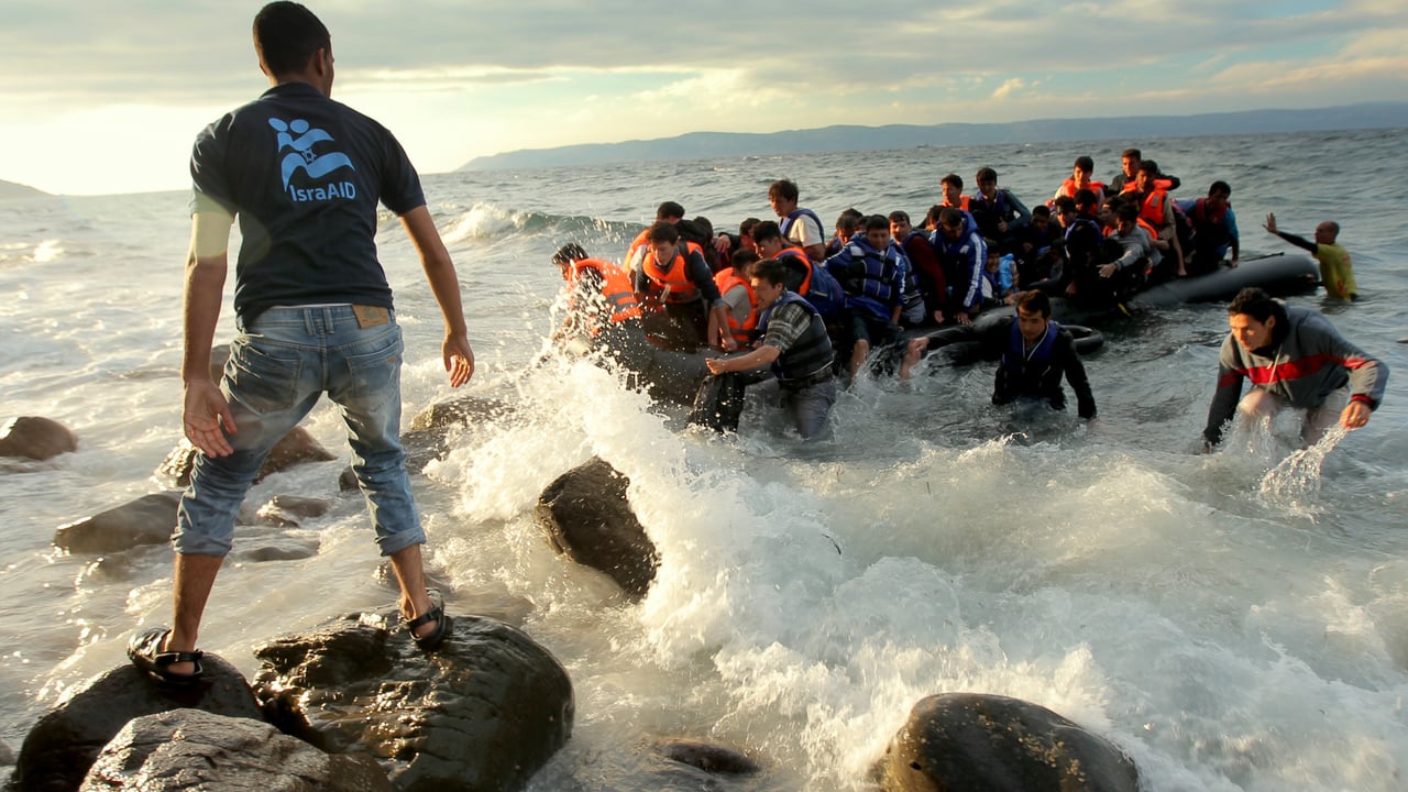 Refugees and migrants arriving in Greece
