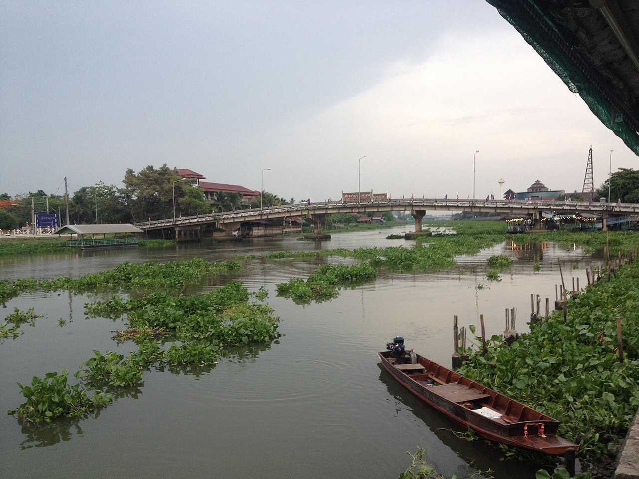A river in Nakhon Chai Si District, Nakhon Pathom