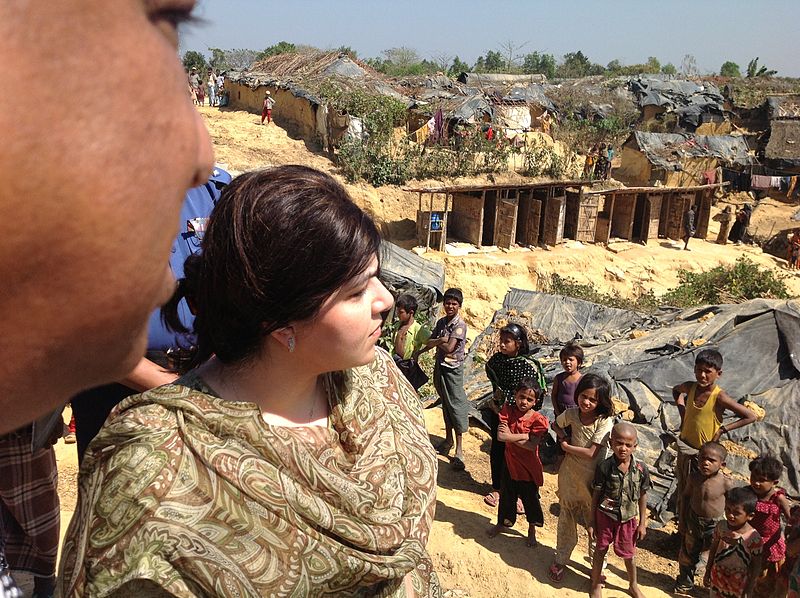 Rohingya Muslims at Cox's Bazaar Refugee Camp in Bangladesh