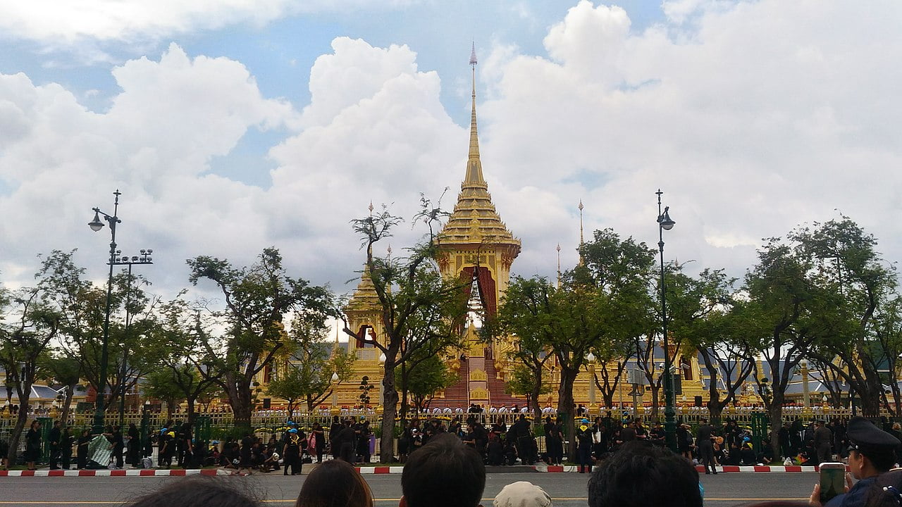 Royal crematorium of HM King Bhumibol Adulyadej
