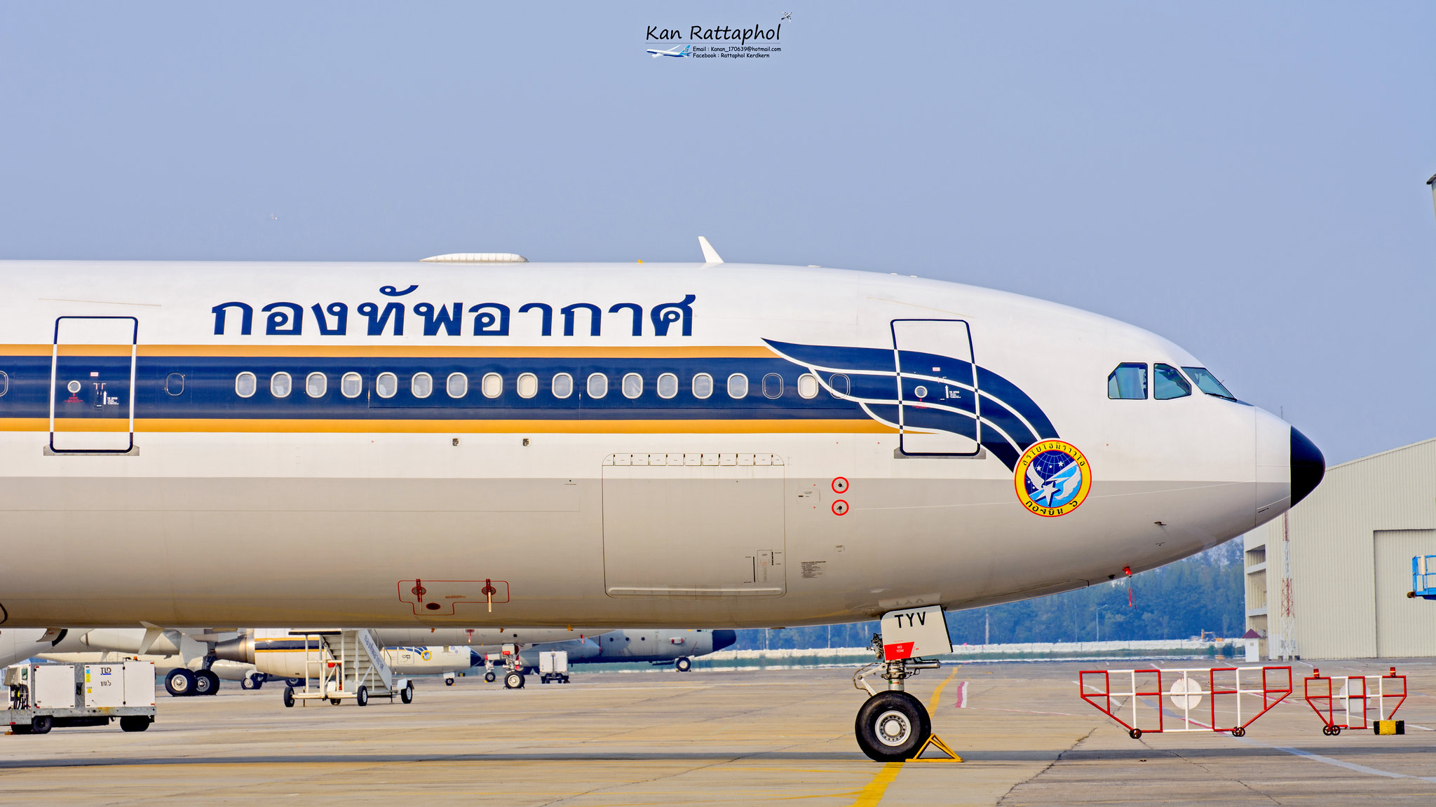 Royal Thai Air Force Airbus A340-500 HS-TYV.