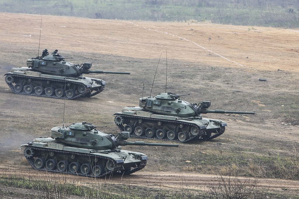 Royal Thai Armed Forces M60A1 tanks