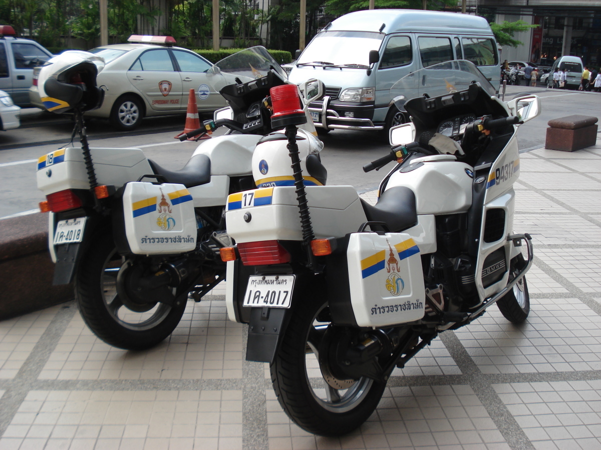Royal Thai Police BMW Motorbikes