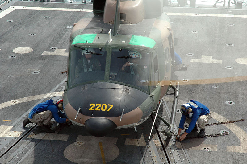 A Royal Thai Navy S76 helicopter