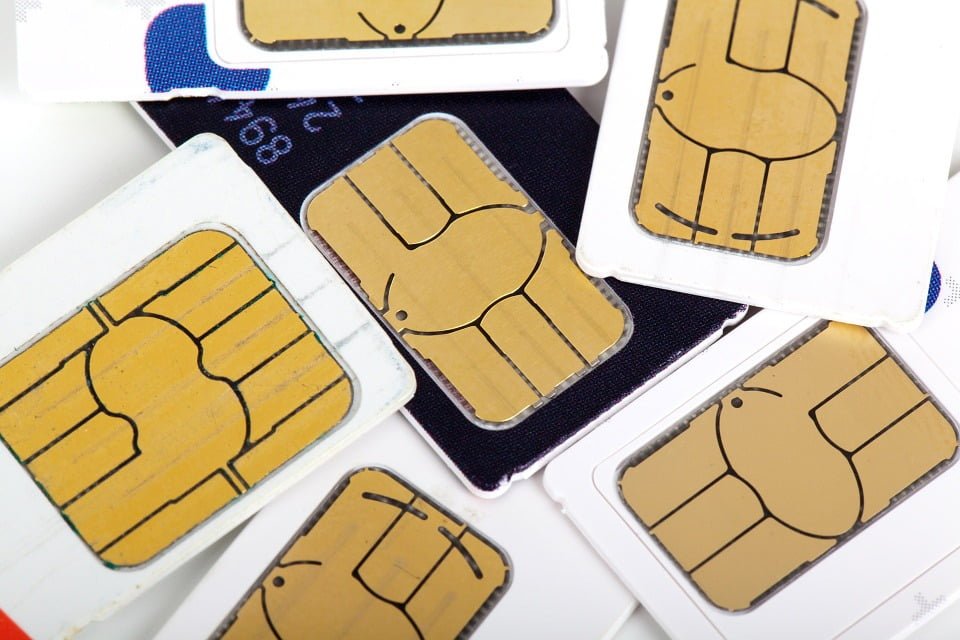 Smartphone SIM cards