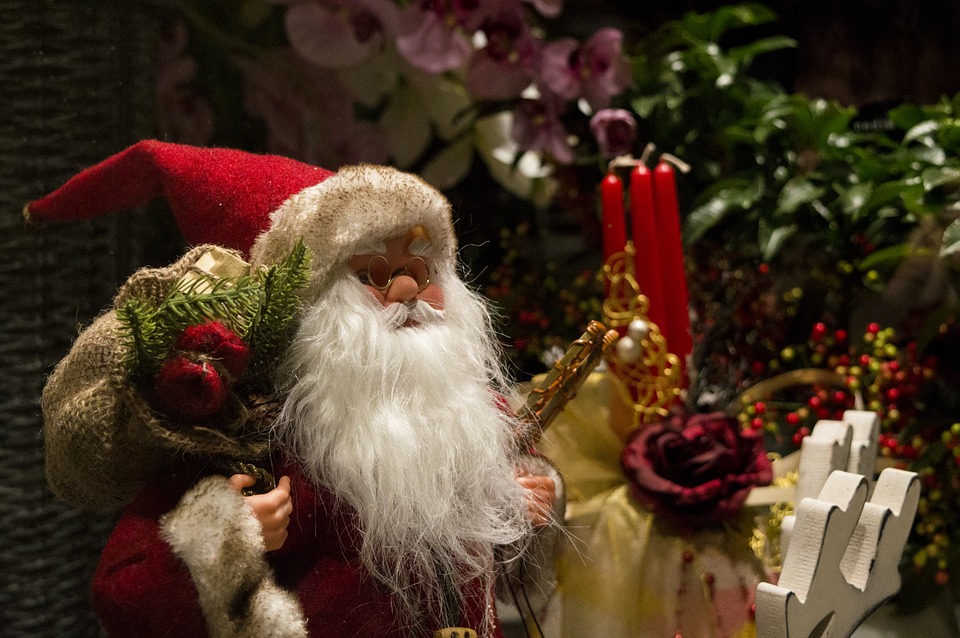 Christmas with Santa Claus, also known as Saint Nicholas