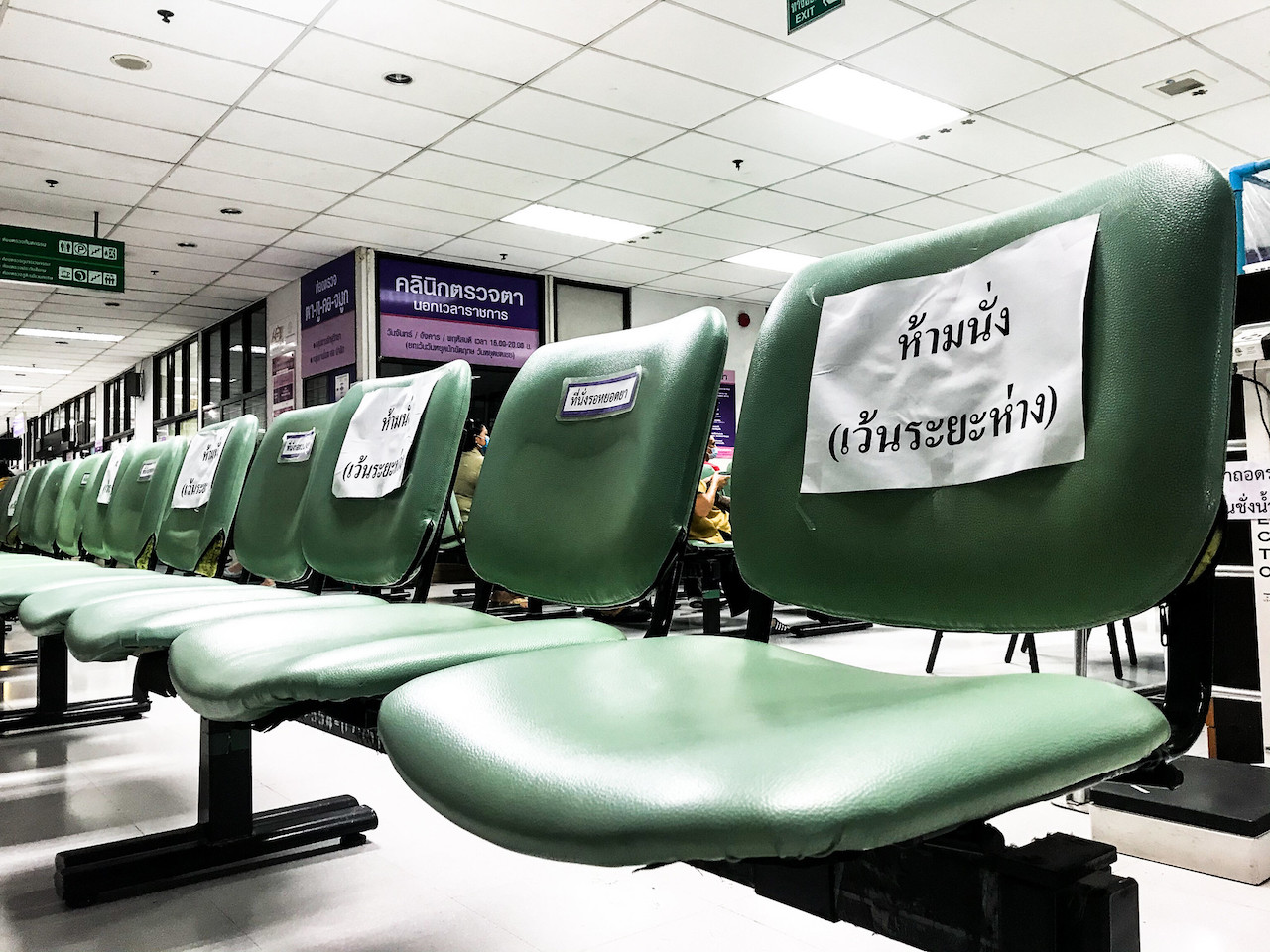 Seating arrangements during COVID-19 outbreak in Thailand