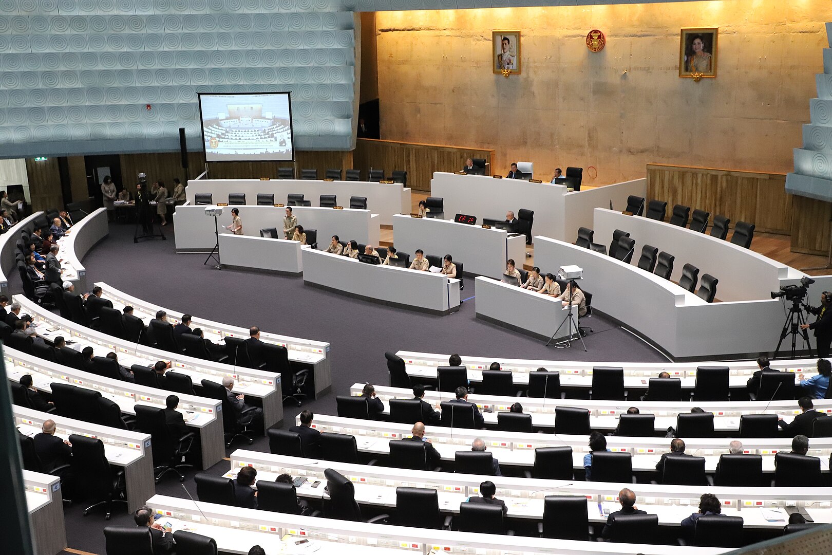 Chantra Hall, Meeting place of the Senate of Thailand.