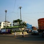 A roundabout in Sisaket