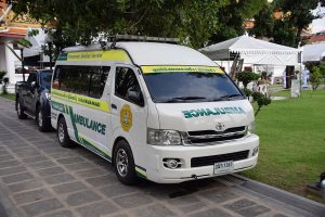 Siamruamjai Toyota ambulance in Thailand