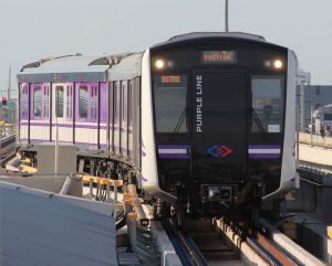 Bangkok MRT Purple Line train