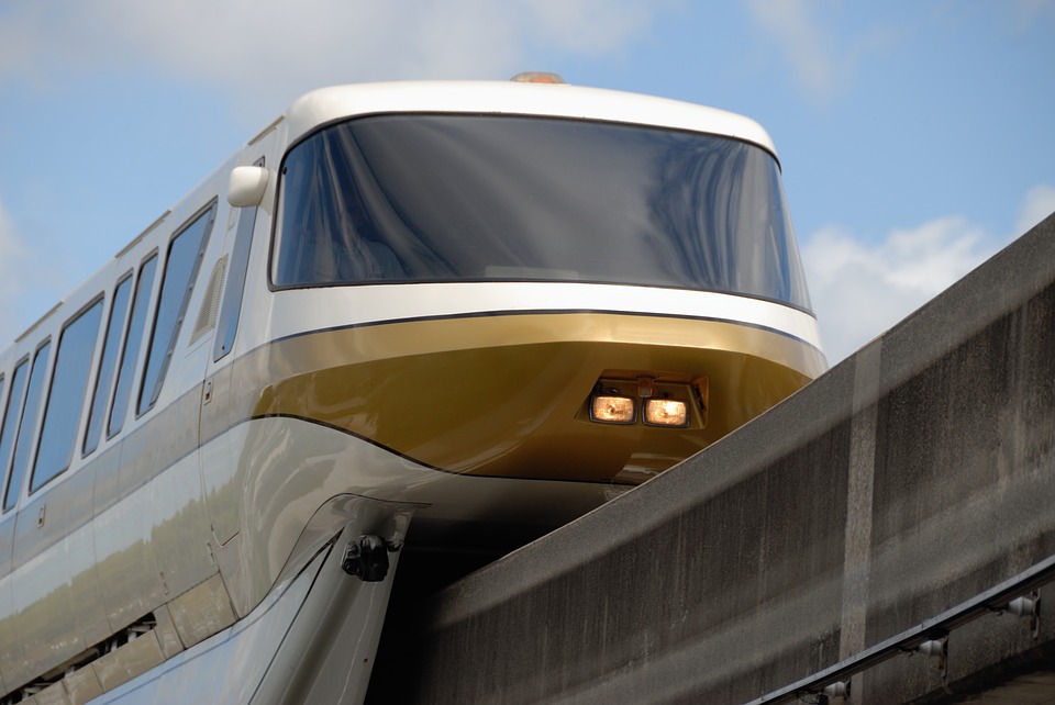 Monorail tram train