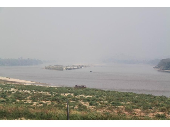 Smoke haze in Nong Khai