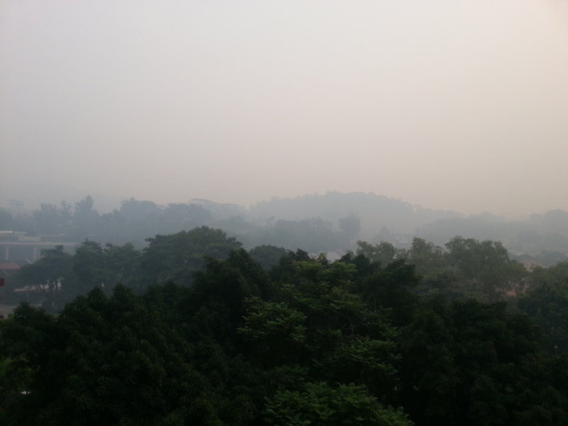 Southeast Asian haze in Singapore