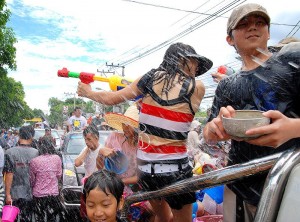 Songkran Water Festival in Chiang Mai