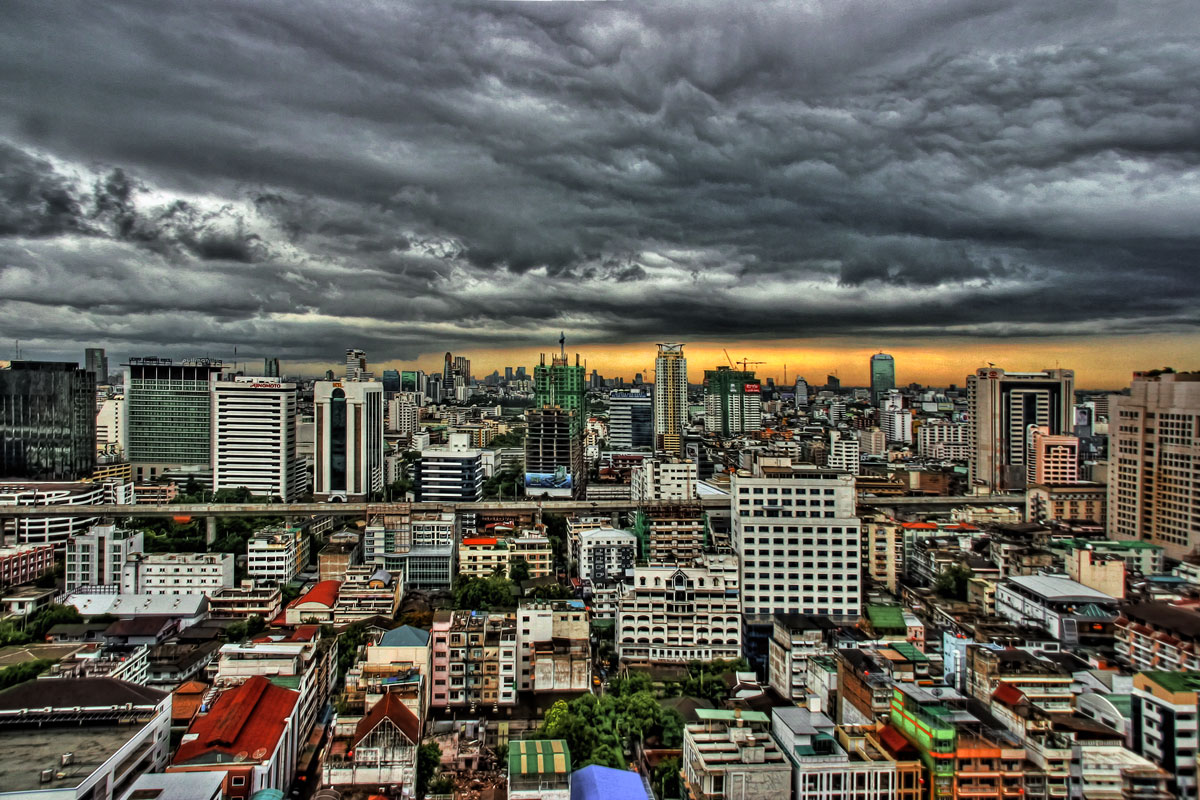 Storm Approaching Bangkok.