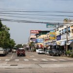 Street in in Ubon Ratchathani town