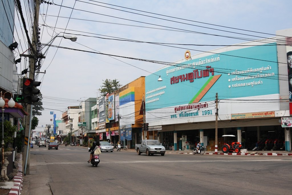 Street in Ubon Ratchathani
