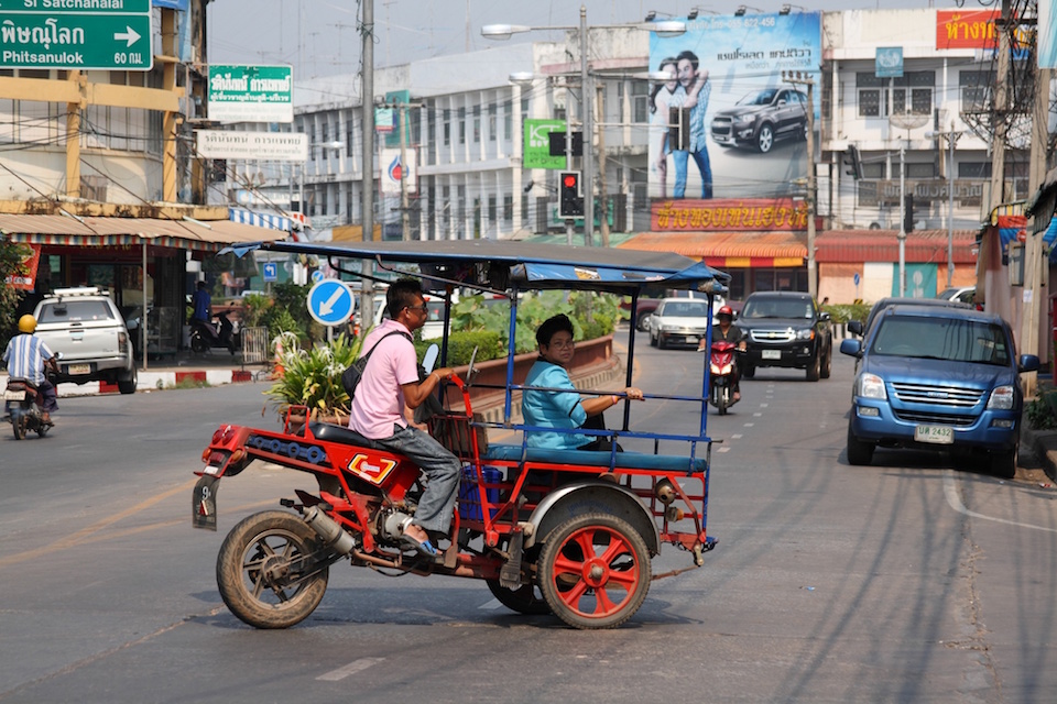 Skylab tricycle n Sukhothai