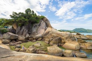 Hin Ta Hin Yai (หินตา หินยาย) in Koh Samui, Surat Thani.
